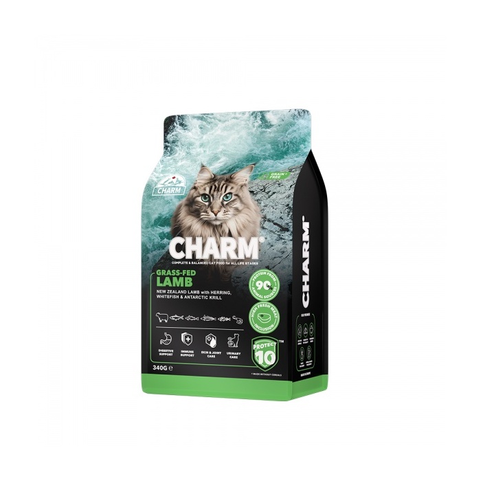 Charm Grass-Fed Lamb Cat Food 340g