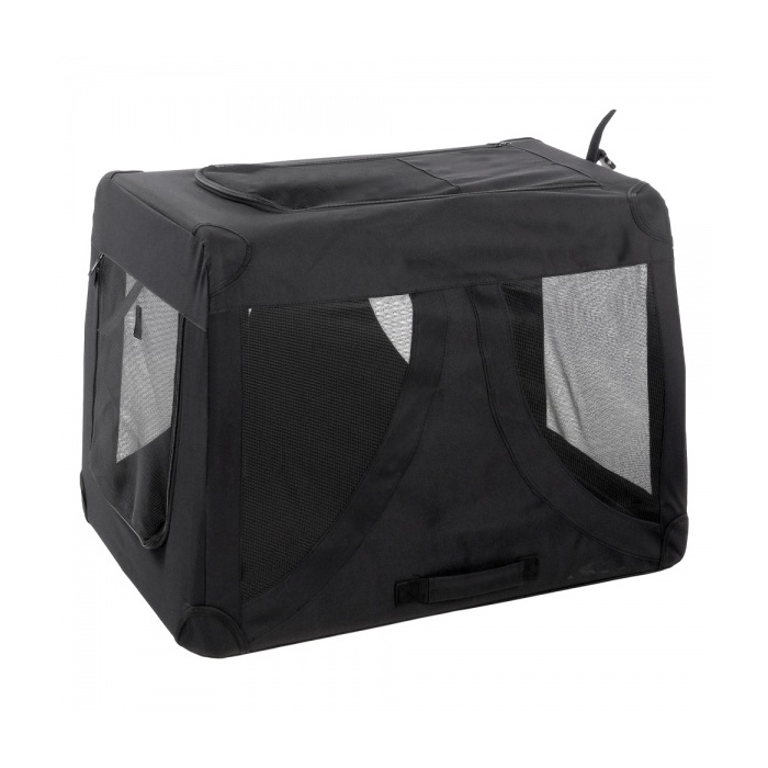Flamingo Transport Cage, Black 50x71x52cm