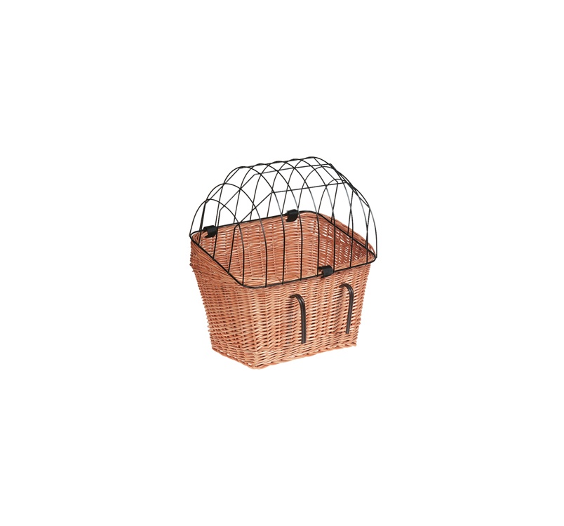 Bicycle Basket Canna Brown 45x38x47cm - Max 12kg