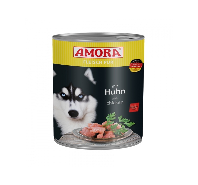 Amora консервы для собак - курица 800г
