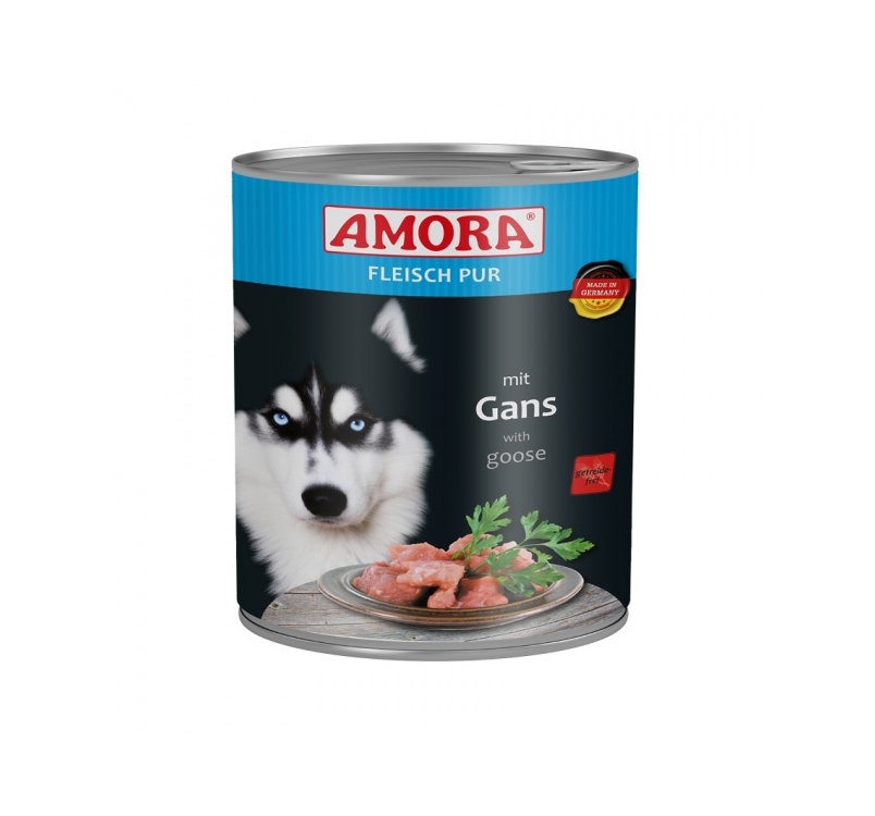 Amora Canned Dog Food (Goose) 800g