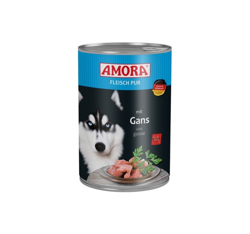 Amora консервы для собак - гусь 400г