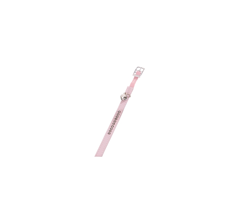 Ошейник для кошек светло-розовый 30см x 11мм