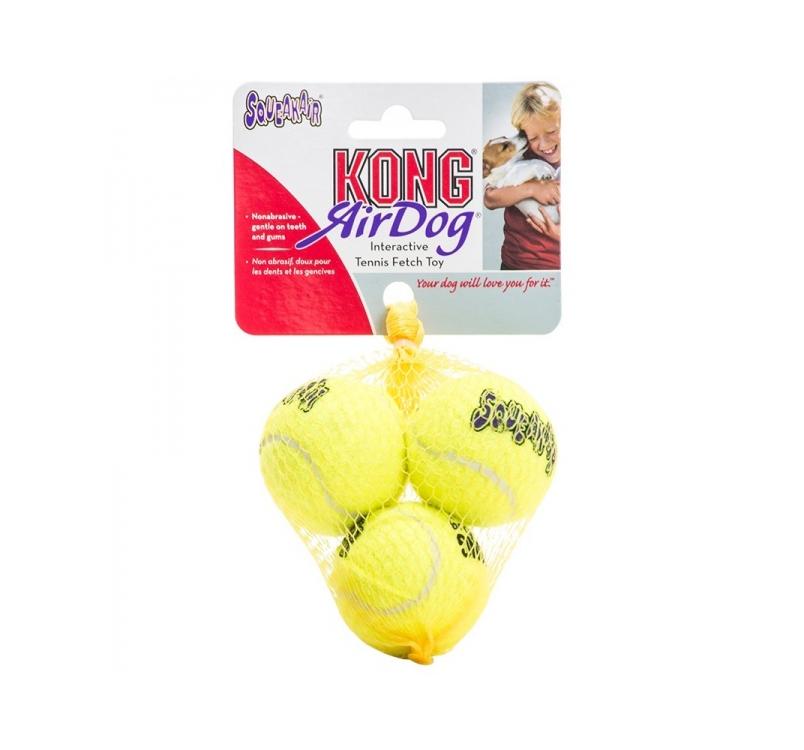 Kong SqueakAir Tennis Balls XS 3pcs