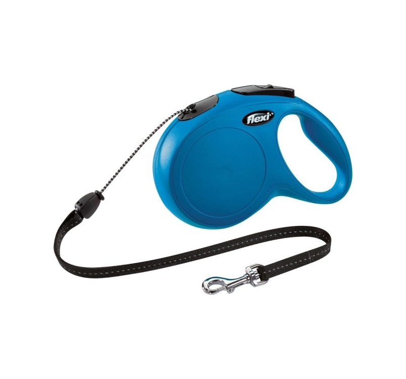 Flexi New Classic M Blue Cord 5m - 20kg