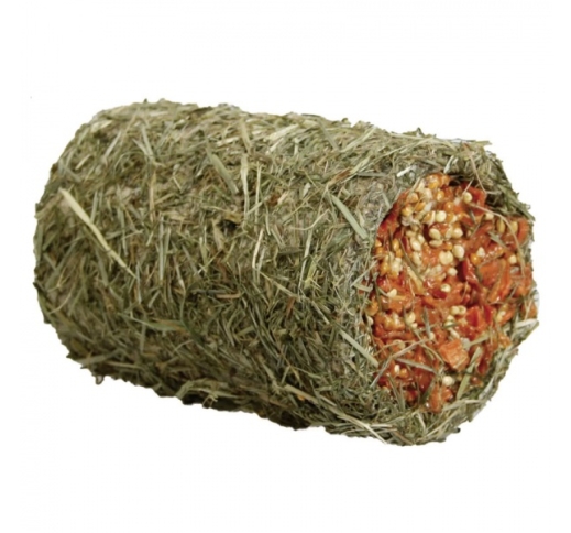Nibble Tunnel for Small Animals with Carrots 125g