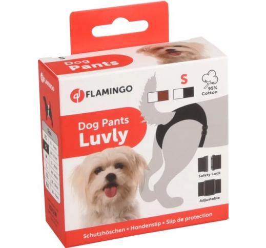 Dog Pants Luvly S Black 24-31cm