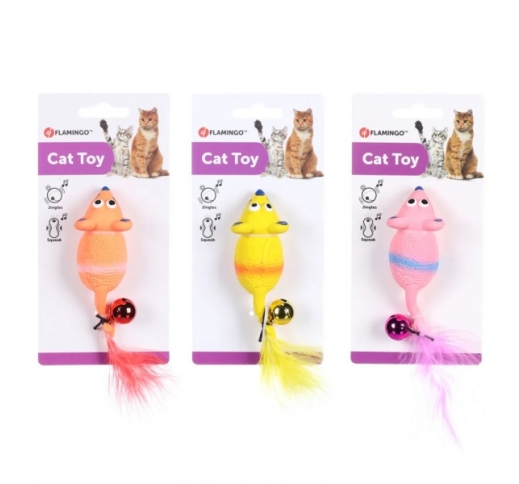 Cat Toy with Bell "Mickey"12cm