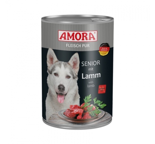 Amora Senior Dog Food (Beef & Lamb) 400g