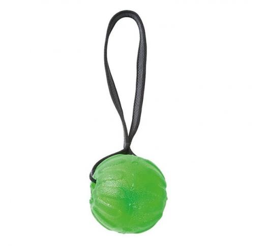 rmark Everlasting Fun Ball Green with Handle 90mm