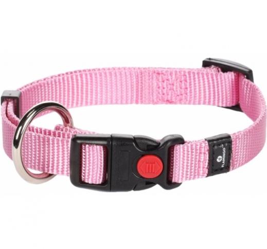 Collar Nylon Pink 40-55cm 20mm