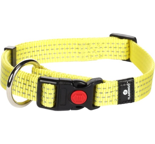 Adjustable Nylon Collar with Reflector 40-55cm / 20mm
