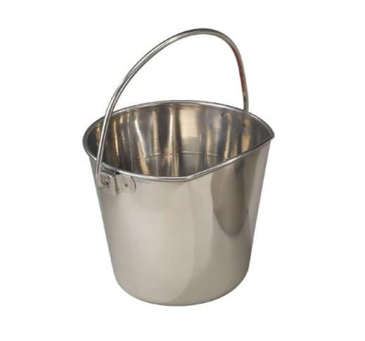 Bucket Stainless Steel with Carabiner 1890ml