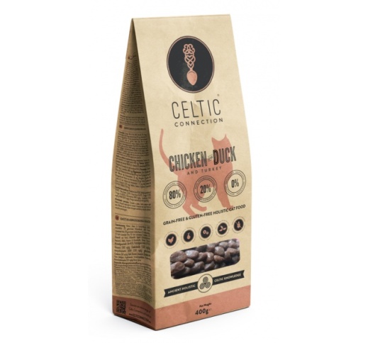 Celtic Connection корм для кошки с курицей и уткой 400г