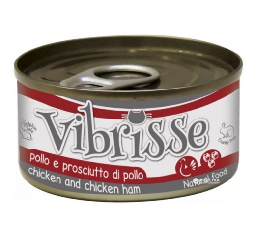 Vibrisse Konserv Kassile Kana & Kanasink 70g