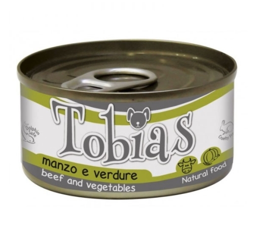 Tobias Canned Dog Food Beef & Vegetables in Water 170g