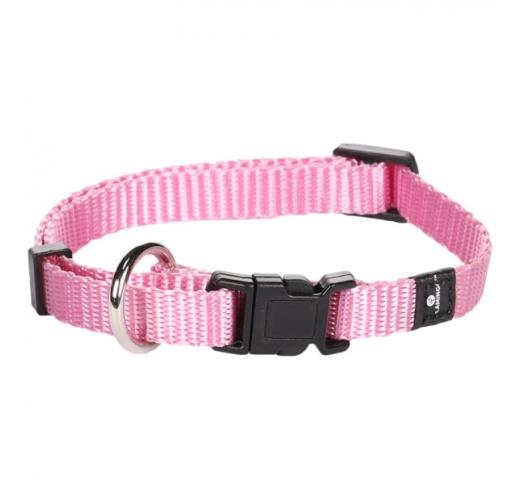 Collar Nylon Pink 20-35cm 10mm