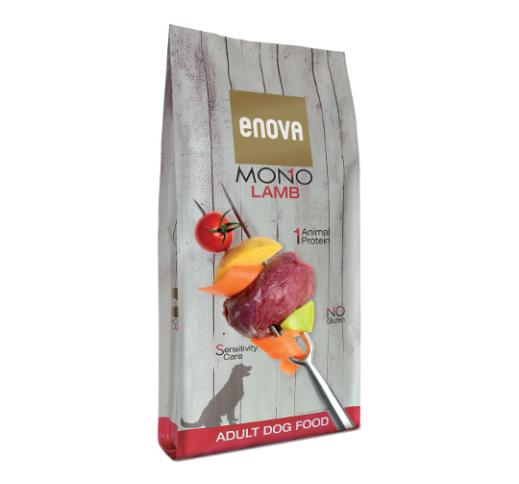 ENOVA Mono Lamb Kuivtoit Täiskasvanud Koerale 12kg