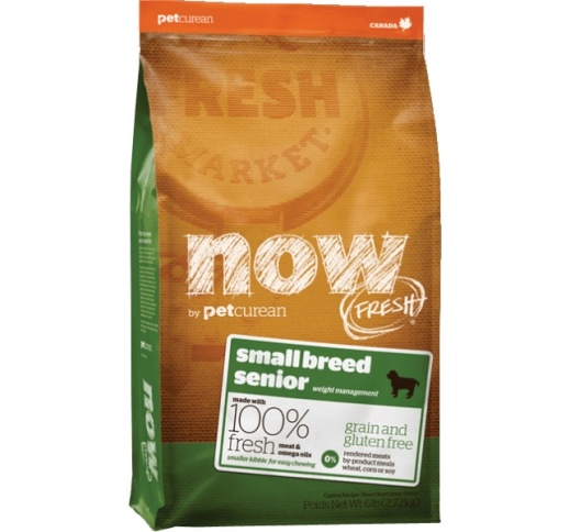NOW Fresh Small Breed Senior - Väikest tõugu seenior koerale (teraviljavaba kuivtoit) 2,72kg