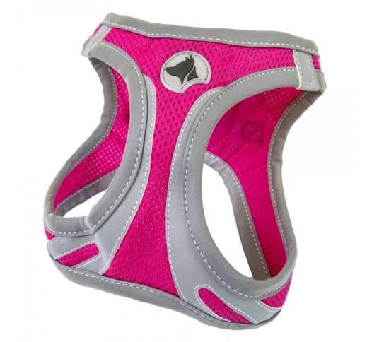 Harness Refelctive Pink L 46-53cm