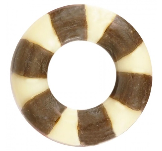 Nylon & Rawhide Ring 10cm