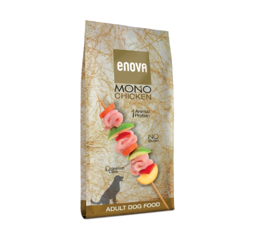 Enova MONO Chicken Complete Dog Food 12kg