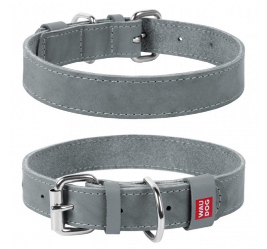 Кожаные ошейники для собак 25mm x 30-39см
