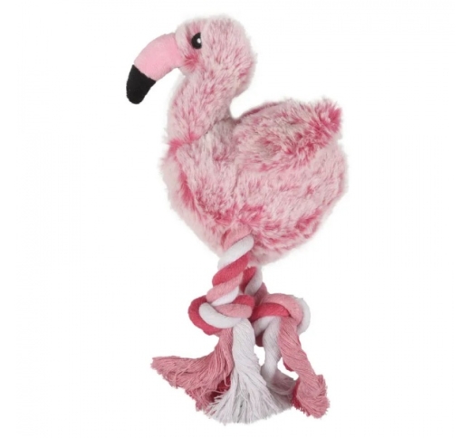 Mänguasi Koerale Roosa Flamingo 36cm