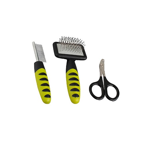 Three Piece grooming Set for Small Animals