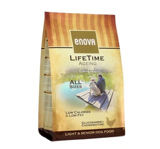 Enova Lifetime Ageing Light & Senior Dog Food 2kg