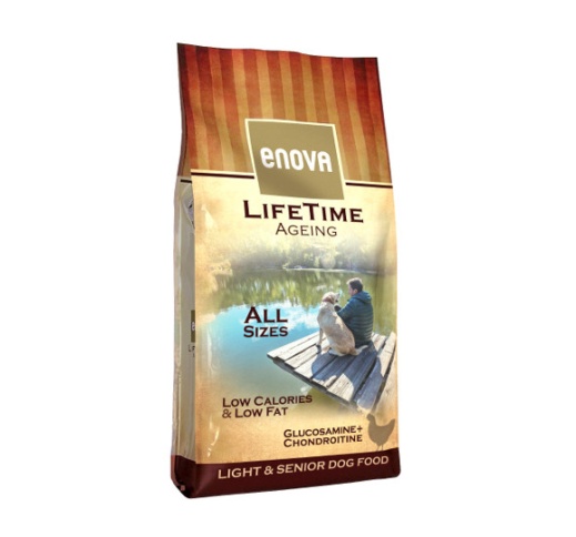 Enova Lifetime Ageing Kuivtoit Seenior/Ülekaalulisele Koerale 12kg