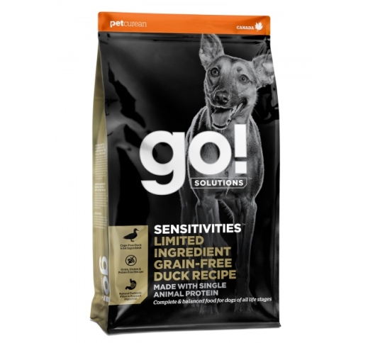 Go! Sensitivities Grain Free Duck Recipe for Dogs & Puppies 10kg
