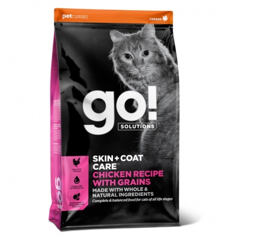 Корм GO! Skin + Coat для котят и кошек, с курицей 7,3кг (Best Before 09/09/2023)