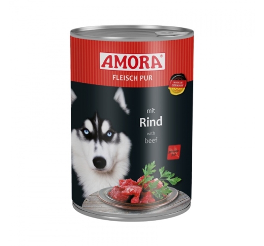 Amora Canned Dog Food (Beef) 400g