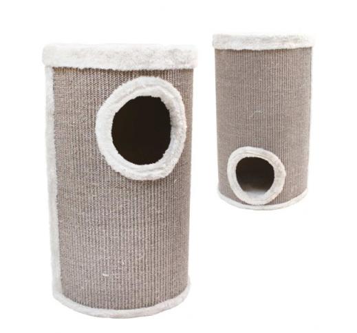 Cat Tower Gray 35x35x60cm