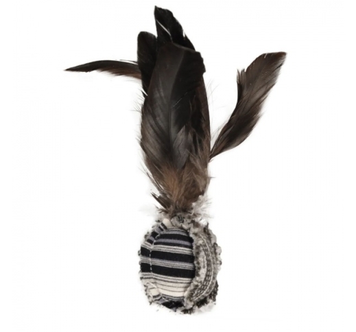 Cat Toy Pirin Ball with Feathers