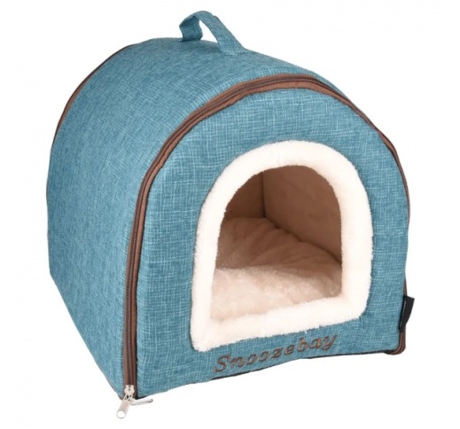 Dog Bed Snoozebay Blue 45x35x35cm