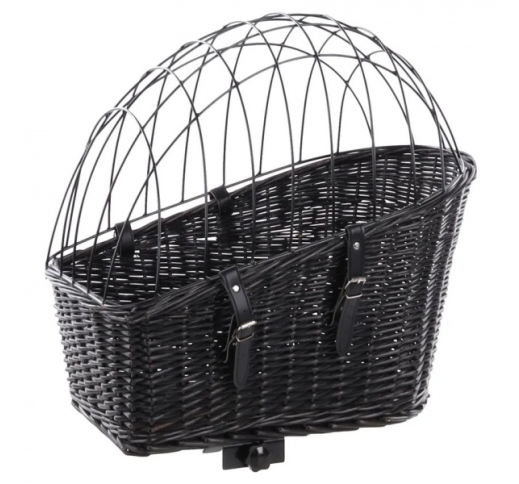 Bicycle Basket Canna Black 46.5x43.5x40.5cm