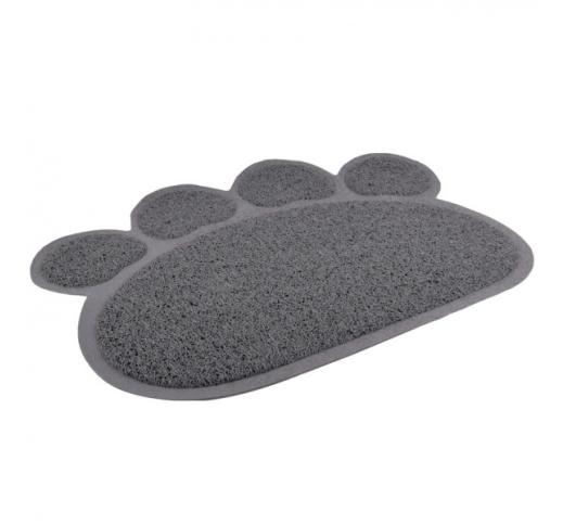 Cat Litter Tray Paw Grey 60x45cm