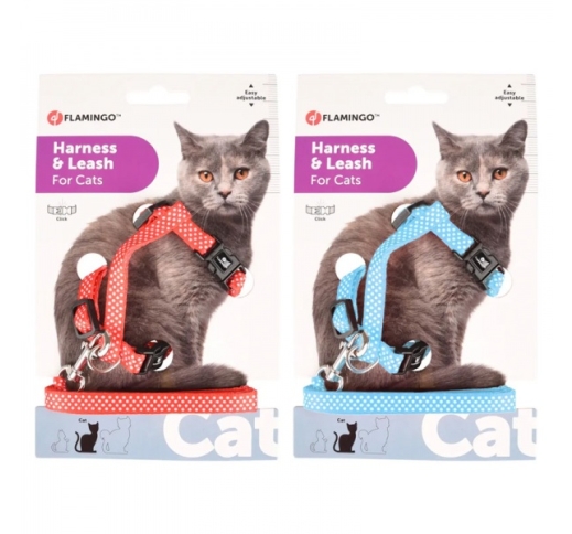  Cat Harness Aiwa + Leash