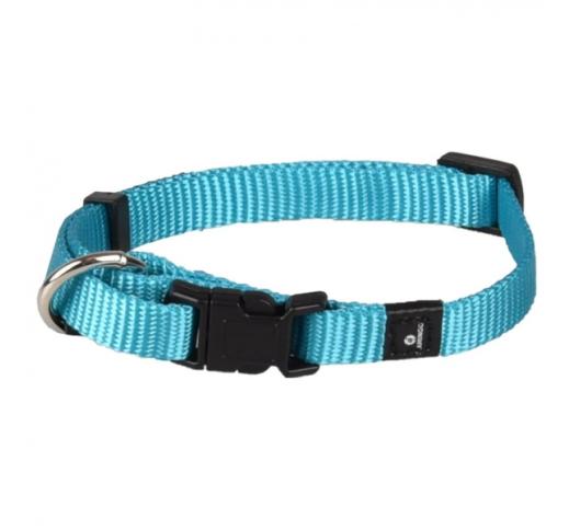 Collar Nylon Turqoise 20-35cm 10mm