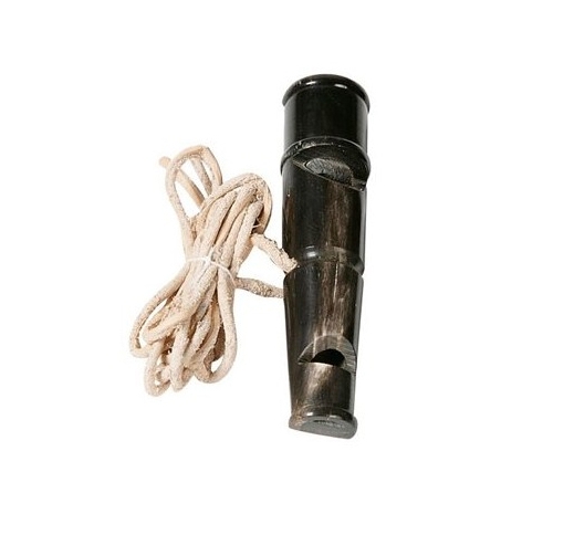 Dog Whistle Büffelhorn 8cm