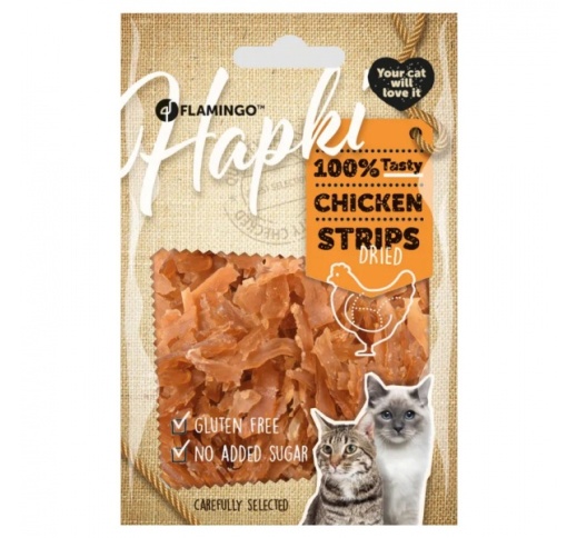 Hapki Dried Chicken Strips 50g