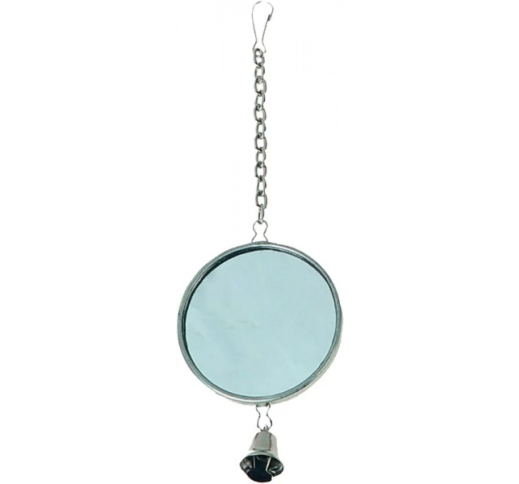 Small Bird Toy Mirror with Bell 5,5cm