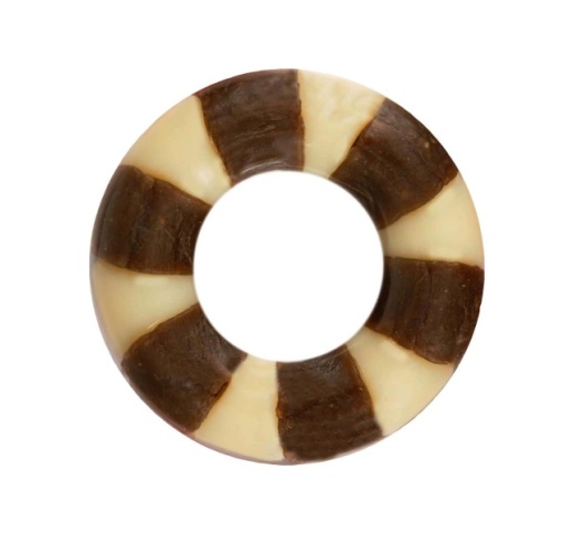 Nylon & Rawhide Ring 8cm