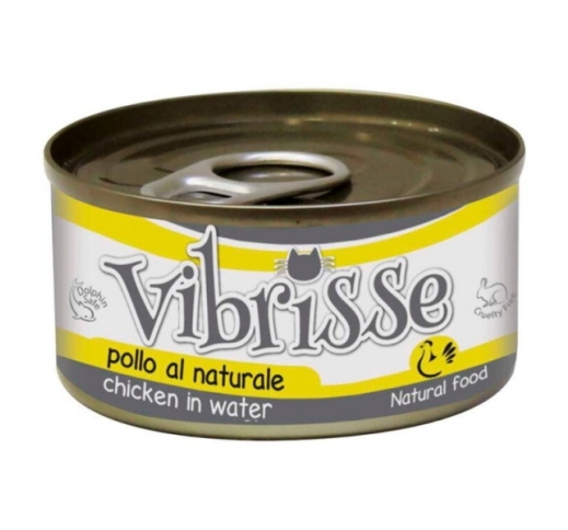 Vibrisse Canned Cat Food Chicken in Water 140g