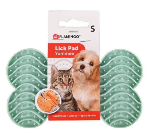 Silicone Lick Pad Green "Yummee" S 15cm