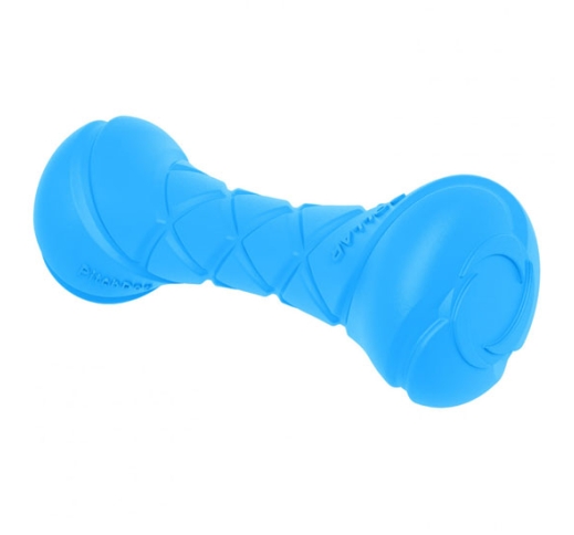 Dog Toy PitchDog - Floating Toy BARBELL Ø7cm, Blue