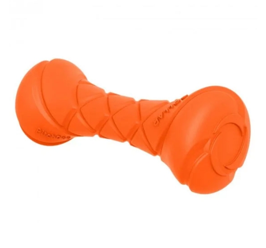 Mänguasi Koerale PitchDog Barbell (Ujuv), Oranž 19cm / Ø7cm