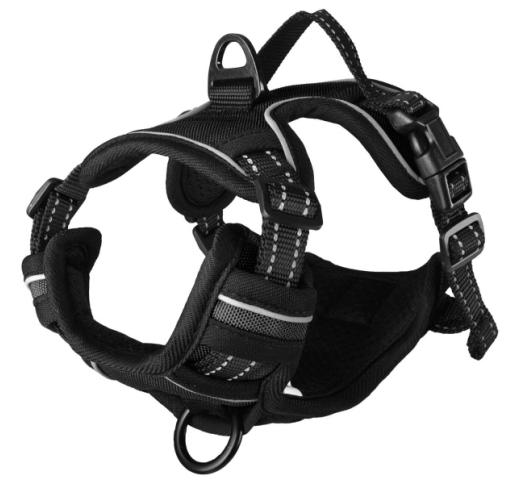 Harness Balou Black S 40-55cm x 20mm